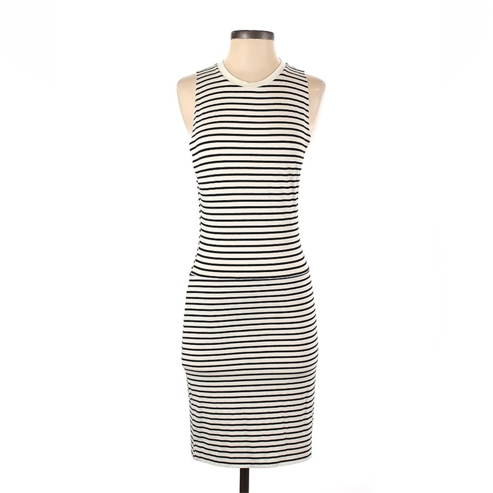 Black and White Striped Mini Dress.  Size XS.  NWT.